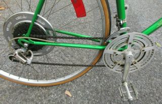 vintage 1972 Schwinn Sports Tourer Racing Road Bike Chromoly Bicycle Green 61cm 2
