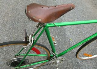 vintage 1972 Schwinn Sports Tourer Racing Road Bike Chromoly Bicycle Green 61cm 3