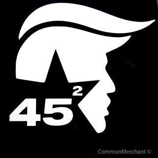 Donald Trump 45th President 2020 Vinyl Decal Sticker Car Window Laptop 6 Pack