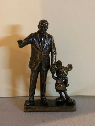 Wdcc Disney Classics Partners Walt Disney And Mickey Mouse Miniature