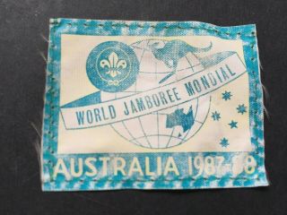 16th World Scout Jamboree 1987/88,  Australia.  Scout Tent Badge.