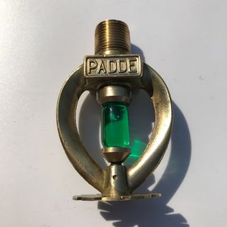 Padde Australia Vintage Fire Sprinkler - Padde Brass 200of/93oc Ssp Xlh Retired