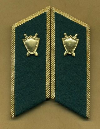 Russian Soviet Collar Tabs Border Guard,  Prosecutor 