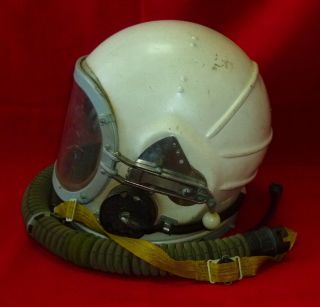 Russian Soviet Air Force MIG Pilot High Altitude Helmet GSH 6A USSR 3