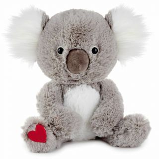 Hallmark Kuddle Koala Plush Toy Valentines Day Nwt