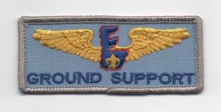 Air Exploring " Ground Support " Patch (reis Ae47d),  Issued 1986 - 91,