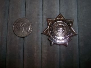 Obsolite Sheriff Cadet Badge Ravalli County,  Montana Mini Badge Student