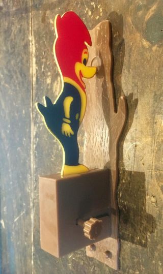 Woody Woodpecker Door Knocker Cereal Kellogg ' s Mail Away Premium Toy 1960s 2