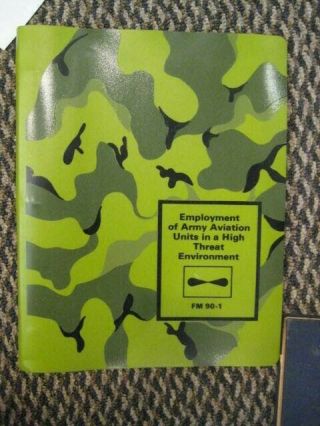 Cold War Us Army Employment Of Army Aviation In High Threat Reference Book