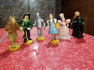 Set Of 6 Wizard Of Oz 1939 Loews Ren 1966 Mgm 1987 Turner Macan Figurines