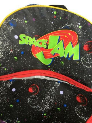 Vintage 90’s Space Jam Looney Tunes Monstars Kids Backpack Bag