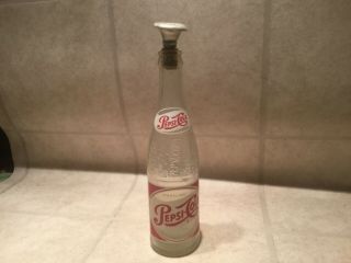 Vintage Sparkling Pepsi Cola Pop Bottle With Sprinkler Top 12 Oz Madison,  Wis