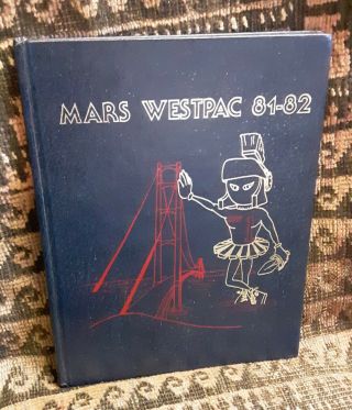 Mars Westpac1981 - 82 Deployment Cruise Book Year Log - Navy Uss Mars Afs - 1
