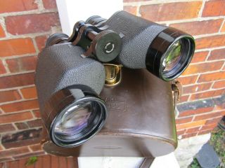 Vintage Carl Zeiss Binoculars 8x50 B With Case,  611008 Germany Nr