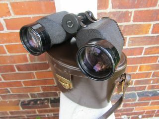 Vintage Carl Zeiss Binoculars 8x50 B with case,  611008 Germany NR 2