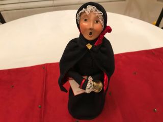 Byers Choice Caroler Salvation Army Lady With Bell 1992
