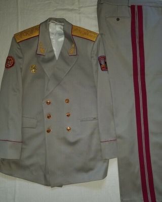 Ukraine Post Soviet Russian Army General Parade Uniform Tunic Pants 1990th Ussr