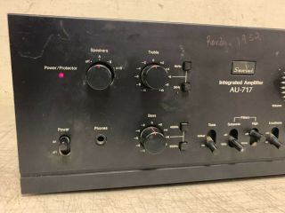 Vintage Sansui AU - 717 Integrated Amplifier - Needs Restoration 3