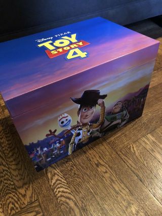 Toy Story 4 Exclusive Disney Movie Club Dmc Blu - Ray Dvd Gift Box,  Bonus Pin