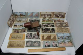 Stereoscopic Card Viewer W/25 Cards
