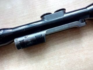 Old rifle scope - CARL ZEISS JENA DDR ZF4/S 3