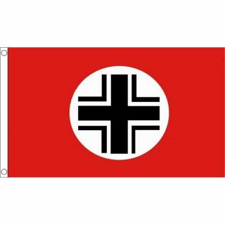 5ft X 3ft Balkenkreuz Flag - Germany Banner 2 Metal Eyelets