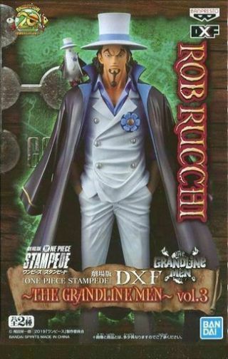 Banpresto One Piece Stampede Figure Dxf The Grandline Men Vol.  3 Rob Lucci Anime