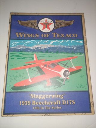 Wings Of Texaco " Staggerwing " 1939 Beechcraft D17s 12th In The Series Airplane