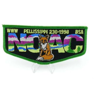 1998 Boy Scout Pellissippi Lodge 230 Oa Noac Flap Patch Bsa Www