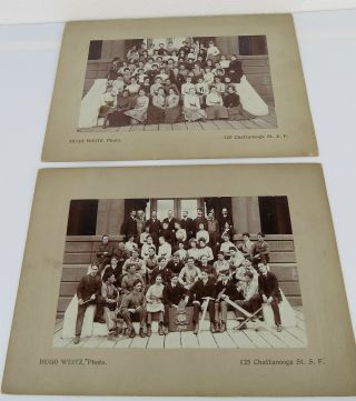 Hugo Weitz Photograph 123 Chattanooga St Sf Ca 1902 Men / Women Technical School