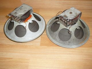 2 Vintage Philips 8 Inch Field Coil Speakers For Your Tube Amp.  Klangfilm Proj.