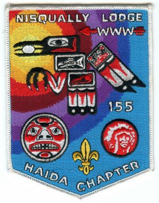 Oa 155 Nisqually Pacific Harbors Council Haida Chapter Patch (2020009)