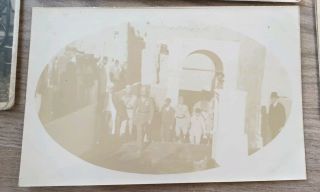 King Faisal I of Iraq Postcards and Photos meeting British Troops 1920s 3