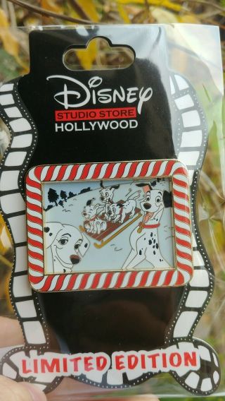 Disney Dssh 101 Dalmations Holiday Family Portrait Surprise Pin Le 150