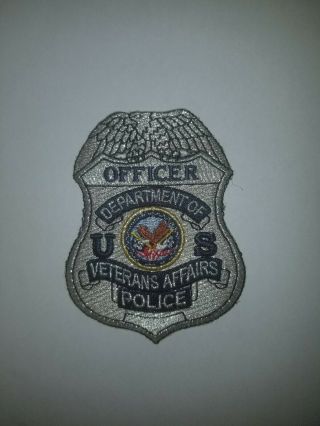 Department Of Veterans Affairs Police Patch United States Us Smaller