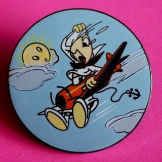 Jiminy Cricket In Navel Plane - Disney Exclusive Pin - Le 100