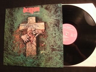 Demon - Night Of The Demon - 1981 French Vinyl 12  Lp.  / Vg,  / Hard Rock Metal