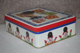 Vintage Nabisco 40th Anniversary Oreo Cookie Tin with Jack - n - the Box cover 2