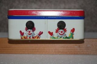 Vintage Nabisco 40th Anniversary Oreo Cookie Tin with Jack - n - the Box cover 3