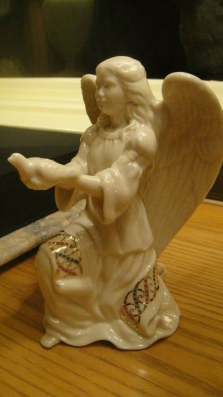 Lenox China Jewels Nativity Angel Of Peace Figurine Made In Usa No Box