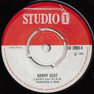 Larry And Alvin Nanny Goat The Actions Wepp Classic Studio One Boss Reggae