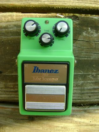 Vintage 1983 Ibanez Ts - 9 Tube Screamer Overdrive Effects Pedal Collector Grade