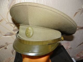 Ussr Soviet Army Field Visor Hat Army Vdv Kgb Air Force Officer 1988 Sz 57 New2
