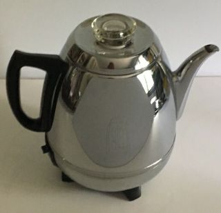 Ge General Electric 18p40 Automatic Percolator Coffee Pot Art Deco