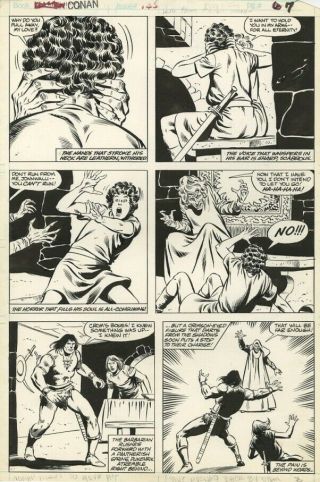 Conan The Barbarian 125 Page 7 By John Buscema And Bob Mcleod