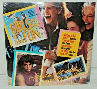 Girls Just Want To Have Fun 1985 Soundtrack Lp - 824 510 1 - - In Shrink - Polygram
