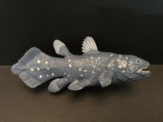 Ap Coelacanth Prehistoric Armored Fish Living Fossil Pvc Detailed Figure Model
