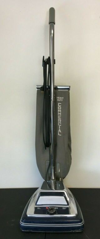 Vintage Sanitaire Upright Commercial Vacuum Cleaner Sweeper Industrial