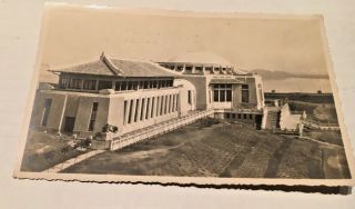 Wuhang China Building At Wuhan University Rppc C 1930s