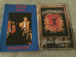 Adam And The Ants Souvenir Programme And Souvenir Booklet 1982